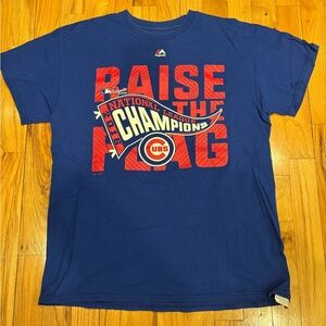 Chicago Cubs 2016 National League Champions T-Shirt